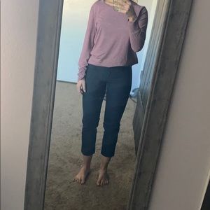 White House Black Market Cropped Slacks